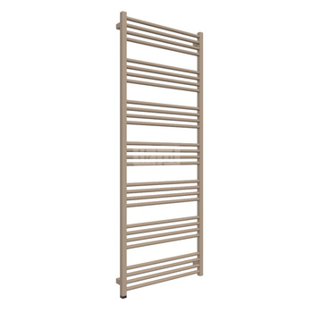 Grzejnik elektryczny TERMA FIONA ONE 630 x 1620 mm, kolor kwarc, moc 800 W, podłączenie E8, kabel prosty z wtyczką 1,5m srebrzysty