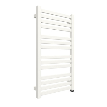 Grzejnik elektryczny TERMA MARLIN ONE 430 x 780 mm, kolor biały soft RAL9016, moc 300 W, podłączenie E8, kabel prosty bez wtyczki 1,5m biały