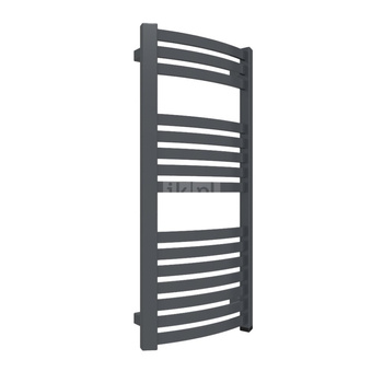 Grzejnik TERMA DEXTER ONE 860/400 \ Modern Grey, podł. S1, 400W, kabel spiralny z wtyczką [1,5m sreb