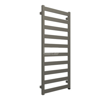 Grzejnik elektryczny TERMA VIVO One 500 x 1150 mm, kolor szary kamienie RAL7030, moc 400 W, podłączenie E8, kabel prosty bez wtyczki 1,5m srebrzysty