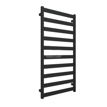 Grzejnik el. TERMA VIVO ONE 1150/600 \ Soft 9005, podł. E8, kabel prosty bez wtyczki [czarny]