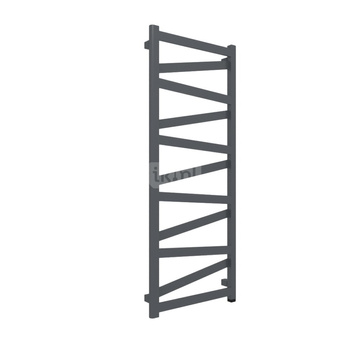 Grzejnik elektryczny TERMA VIPERA One 500 x 1230 mm, kolor metaliczna czerń, moc 400 W, podłączenie E1, kabel prosty z wtyczką 1,5m