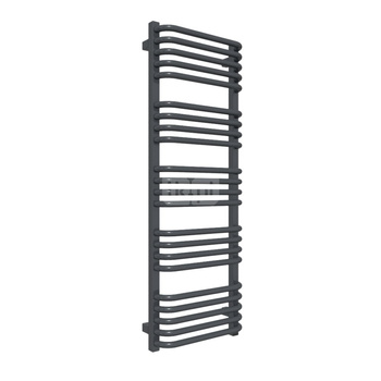 Grzejnik TERMA ALEX ONE 1140/400 \ Modern Grey, podł. S1, 400W, kabel prosty bez wtyczki [1,5m srebr