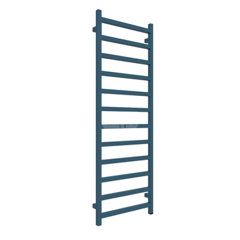 Grzejnik elektryczny TERMA SIMPLE ONE 500 x 1440 mm, kolor niebieski zielony RAL5001, moc 600 W, podłączenie E1, kabel prosty bez wtyczki 1,5m