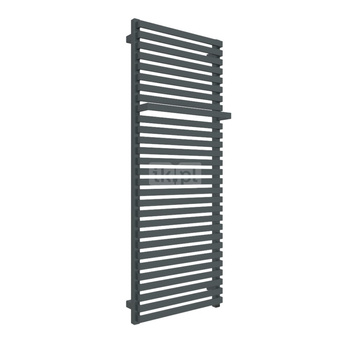 Grzejnik TERMA CITY ONE 1320/500 \ Anodic Black, podł. S8, 800W, kabel prosty bez wtyczki [1,5m czar