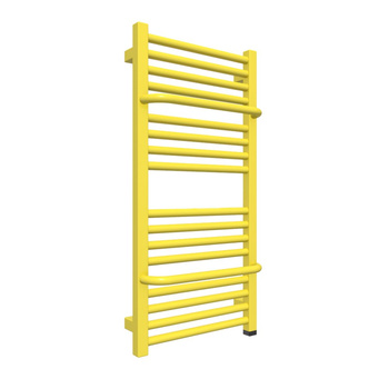 Grzejnik elektryczny TERMA LIMA ONE 400 x 820 mm, kolor miękkie zielone jabłko, moc 300 W, podłączenie E1, kabel prosty z wtyczką 1,5m