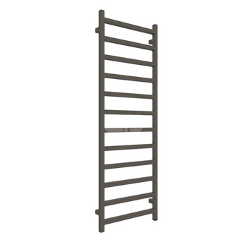 Grzejnik elektryczny TERMA SIMPLE ONE 500 x 1440 mm, kolor ciemny brąz, moc 600 W, podłączenie E8, kabel spiralny z wtyczką 1,5m