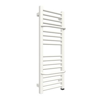 Grzejnik elektryczny TERMA LIMA ONE 300 x 820 mm, kolor biały drogowy RAL9016, moc 300 W, podłączenie E8, kabel spiralny z wtyczka 2,5m biały