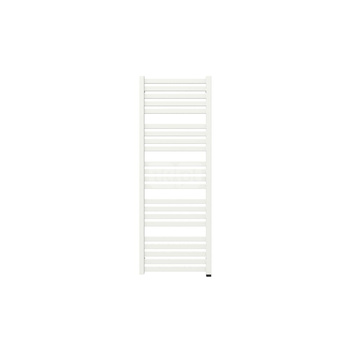 Grzejnik elektryczny TERMA MARLIN ONE 430 x 1185 mm, kolor biały soft RAL9016, moc 400 W, podłączenie E1, kabel spiralny z wtyczką 2,5m biały