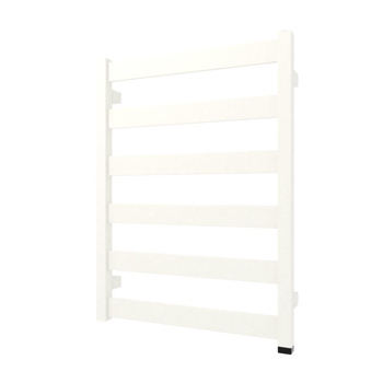 Grzejnik elektryczny TERMA VIVO One 500 x 670 mm, kolor biały drogowy RAL9016, moc 300 W, podłączenie E8, kabel prosty bez wtyczki 1,5m biały