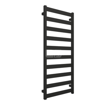 Grzejnik elektryczny TERMA VIVO One 500 x 1150 mm, kolor czarny sygnałowy RAL9004, moc 400 W, podłączenie E8, kabel prosty bez wtyczki 1,5m