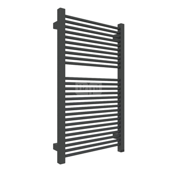 Grzejnik TERMA MIKE ONE 735/430 \ Soft 9005, podł. S1, 400W, kabel prosty bez wtyczki [1,5m czarny]