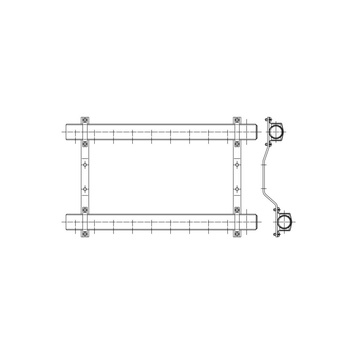 PHA-100 7-obwodowy PN10 Rozdzielacz CuZn