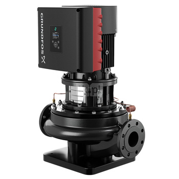 Pompa obiegowa GRUNDFOS TPE 100-250/2 typu in-line z silnikiem znormalizowanym 50/60 Hz, moc silnika 11kW 19.58 A PN 16 2930 obr/min