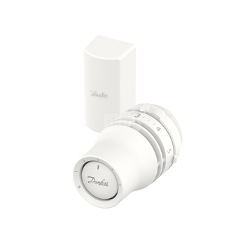 Danfoss Redia™ cieczowa głowica z czujnikiem wyniesionym do zaworów Danfoss RA. 
