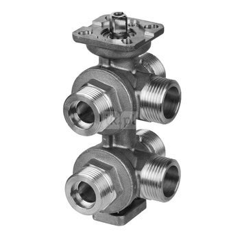 Zawór 6-drogowy do systemów 4-rurowych, DN15, kvs=1,25 m³/h