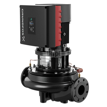 Pompa obiegowa GRUNDFOS TPE 80-240/2 typu in-line z silnikiem znormalizowanym 50/60 Hz, moc silnika 5.5kW 9.95 A PN 16 2920 obr/min