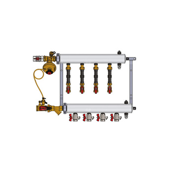Logofloor typ 0, wersja A, dn 25, 4 obwody