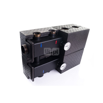 CONCEPT RGP 2 100 32/6, moc grzewcza do 220kW (6-obwodowy rozdzielacz centralnego ogrzewania z izolacją)