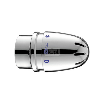 Głowica termostatyczna prosta HERZ Mini-H-DE LUXE, zakres reg. 0-30'C, przyłącze M 28 x 1,5, kolor chrom