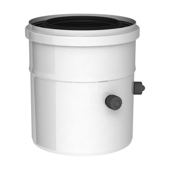 Element pomiarowy fi80/125mm biały