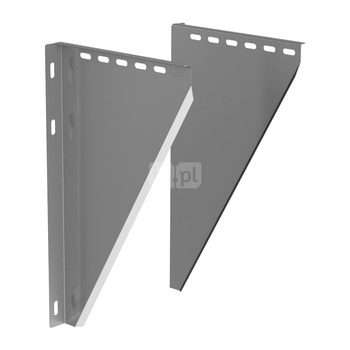 Uchwyt JEREMIAS DWV01 stal nierdzewna fi 200 mm (50-150 mm) (mocowanie - Blachy konsoli)