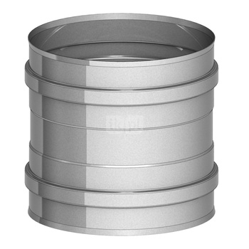 Sztucer dł. 150mm z dwoma mufami fi200mm