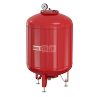 Naczynie wzbiorcze stojące FLAMCO MEIBES Flexcon M, pojemność 200 l 3-, 6 bar / 120'C fi1 1/4'', kolor czerwony, do instalacji 