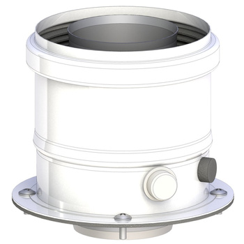 Złączka kotła Ferroli z króćcami pomiarowymi 60/100