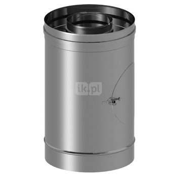 Rura z rewizją JEREMIAS CLV68 180/250mm, długość 460 mm