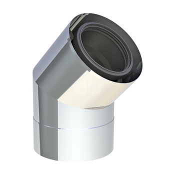 Kolano 45st. DN100/150 wysoki połysk