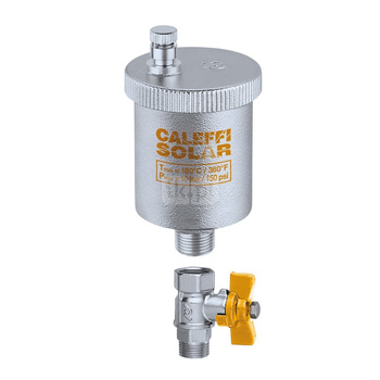 Automatyczny zawór odpowietrzający do instalacji solarnych 3/8" GZ bez zaworu odcinającego