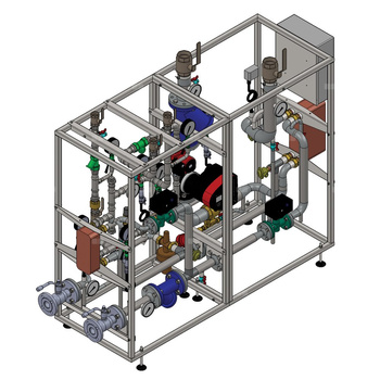 LogoMax Profi węzeł cieplny HW 500/500KW