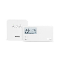 AURATON Pavo SET - Tygodniowy, bezprzewodowy regulator temperatury ze sterownikiem urządzenia grzewczego (zestaw)