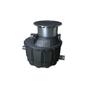 Studzienka do pobierania próbek typ München z PE-HD do zabudowy w ziemi, DN100, właz kl. A/B