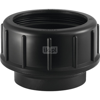 Kompletne złącze śrubunkowe GEBERIT HDPE, PE / polietylen, 32 mm (króciec x śrubunek) z uszczelką