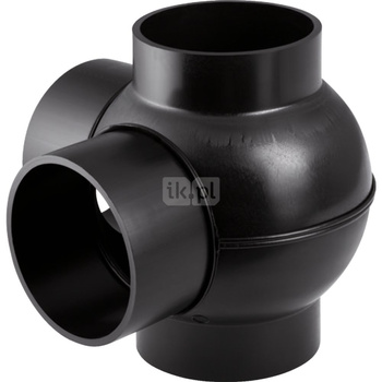 Czwórnik GEBERIT HDPE polietylen, 63 mm DN 60, sw x sw x sw x sw