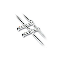 Czwórnik Concept By SANHA Therm krzyżowy do najwyższej kondygnacji stal 12 mm, zw x zw x zw x zw