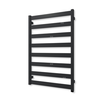 Grzejnik elektryczny TERMA VIVO ONE 910 x 600 mm, kolor szary antracytowy RAL7016, moc 400 W, podłączenie E1, kabel spiralny z wtyczką szary