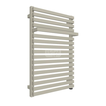 Grzejnik elektryczny TERMA CITY ONE 500 x 780 mm, kolor szary beżowy RAL7032, moc 400 W, podłączenie E1, kabel prosty z wtyczką 1,5m biały