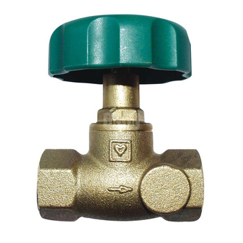 Zawór odcinający HERZ 4215W bez spustu mosiądz DN 32 GW, max. 90'C, max. 10 bar