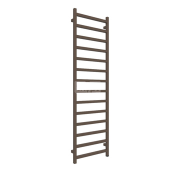 Grzejnik elektryczny TERMA SIMPLE ONE 500 x 1680 mm, kolor szlachetny brąz, moc 600 W, podłączenie E1, kabel prosty bez wtyczki 1,5m srebrzysty