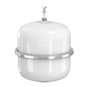 Naczynie wzbiorcze wiszące FLAMCO MEIBES Airfix E DHW, pojemność 8 l 4-, 10 bar / 120'C fi3/4'', kolor biały, do instalacji  C.W.U.