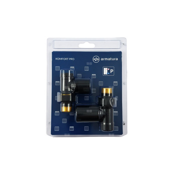 Wylot do baterii kuchennej stojącej RUMBA DUO (czarny)