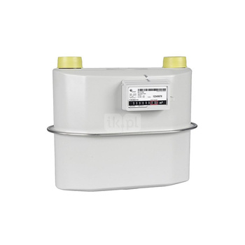 Gazomierz miechowy G 16 - z nadajnikiem impulsów, rozstaw 280mm, Intergaz