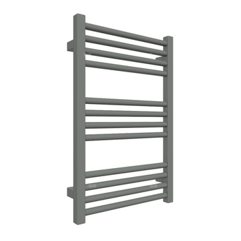 Grzejnik elektryczny TERMA FIONA 430 x 660 mm, kolor nowoczesny szary, moc 300 W, podłączenie E1, kabel prosty bez wtyczki