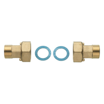 Zestaw przyłączeniowy 120°C - R 3/4" x G1B 