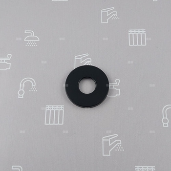 Rozeta uchwytu rączki natrysku do zestawu podtynkowego MOZA BLACK