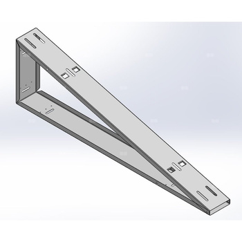 Wspornik trójkątny 25 stopni (rozłożony) L2818 5 szt.