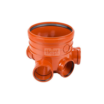 Kineta przelotowa MAGNAPLAST typ 400, 160 mm, z uszczelką